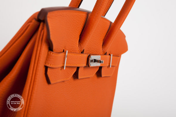 Hermès Birkin 35cm Orange Togo PHW