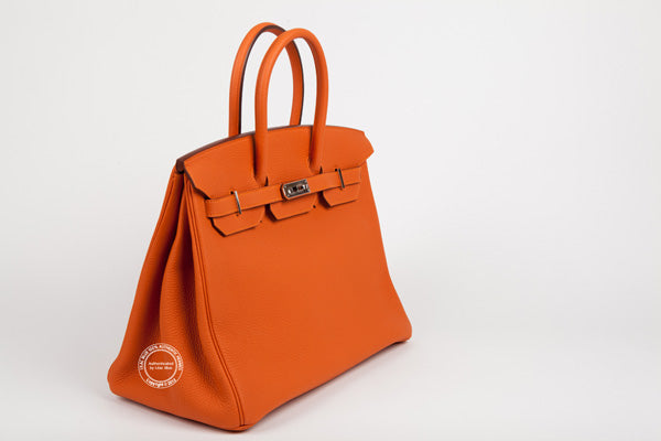 Hermès Birkin 35cm Orange Togo PHW