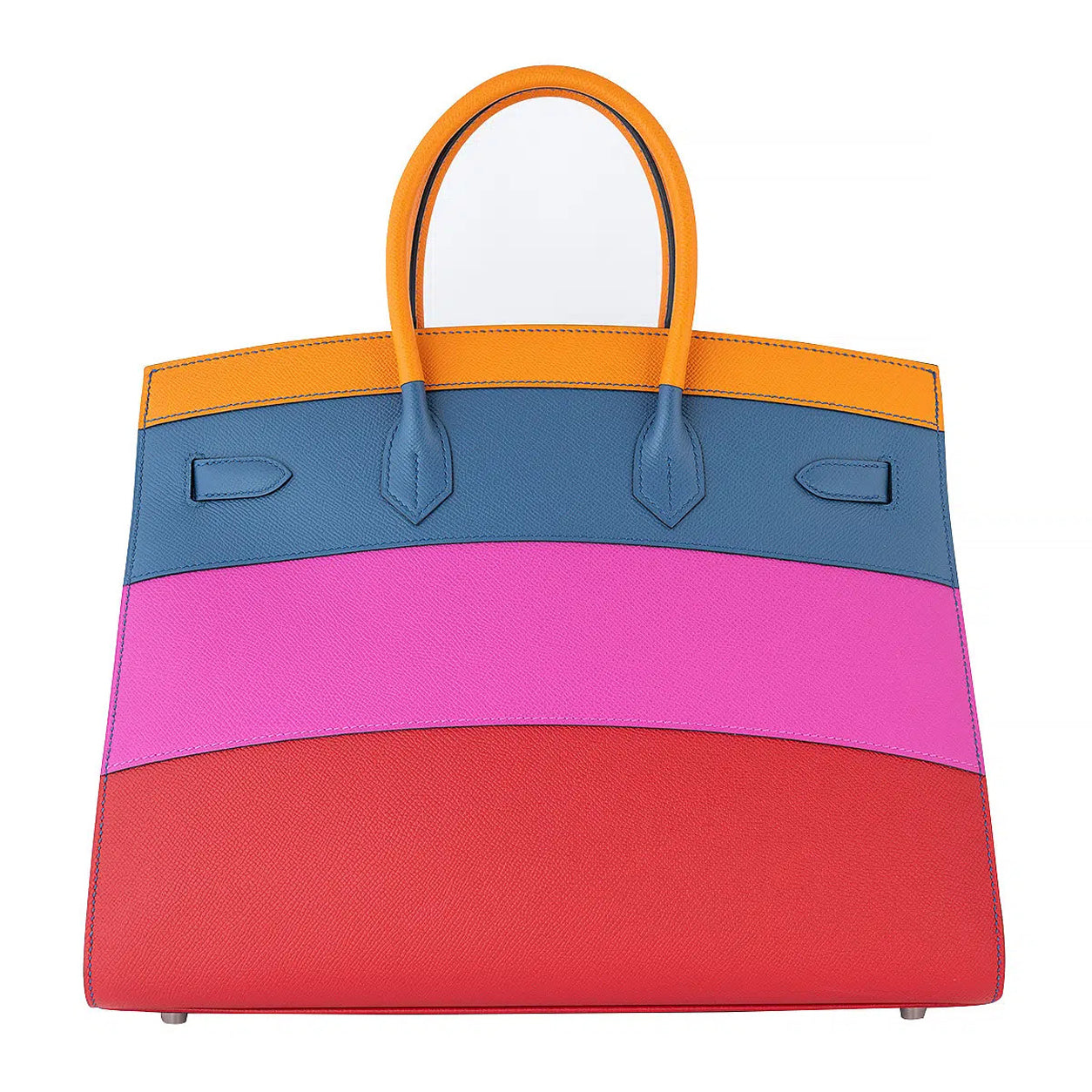 Hermès Birkin 35cm Rainbow Sunset Sellier Epsom PHW
