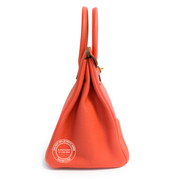 Hermès Birkin 35cm Rose Jaipur Birkin Clemence GHW