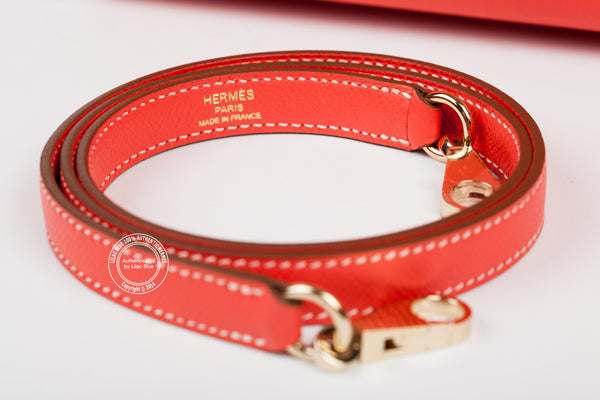 Hermès Kelly 35cm Rose Jaipur Candy Epsom Permabrass