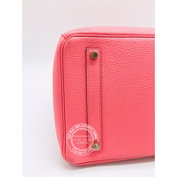 Hermès Birkin 35cm Rose Lipstick Togo GHW - Preloved