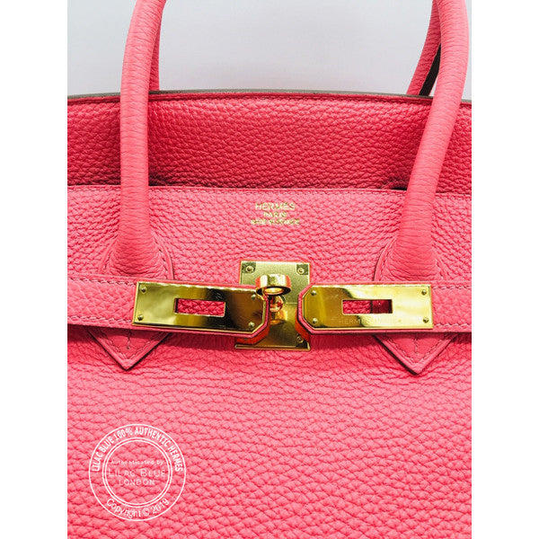 Hermès Birkin 35cm Rose Lipstick Togo GHW - Preloved