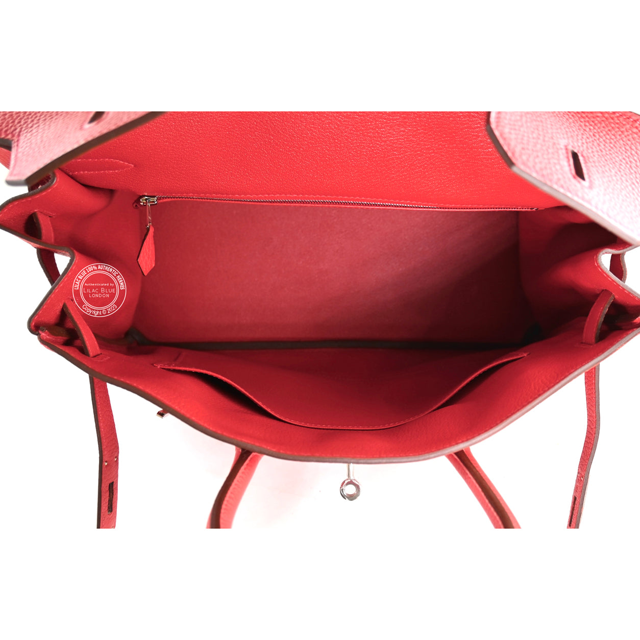 Hermès Birkin 35cm Rouge Casaque Epsom GHW - Preloved