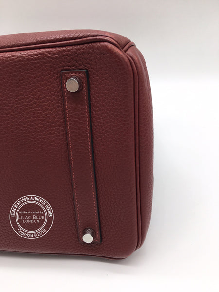 Hermès Birkin 35cm Rouge H Clemence PHW - Preloved