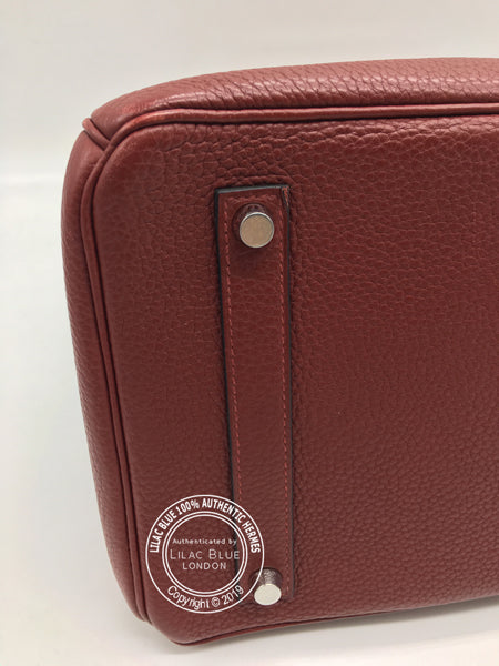 Hermès Birkin 35cm Rouge H Clemence PHW - Preloved