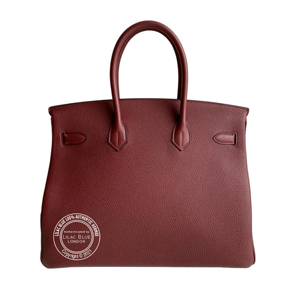 Hermès Birkin 35cm Rouge H Togo PHW