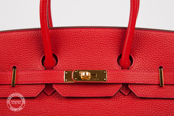 Hermès Birkin 35cm Rouge Vermillion Togo GHW