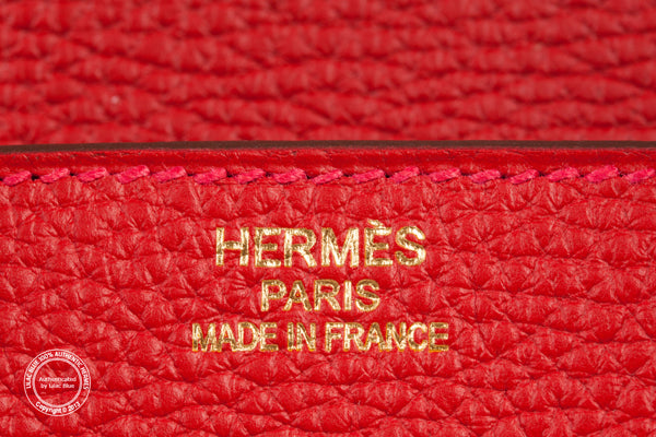 Hermès Birkin 35cm Rouge Vermillion Togo GHW