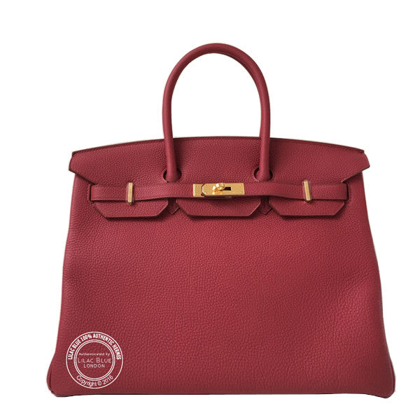 Hermès Birkin 35cm Rubis Togo GHW