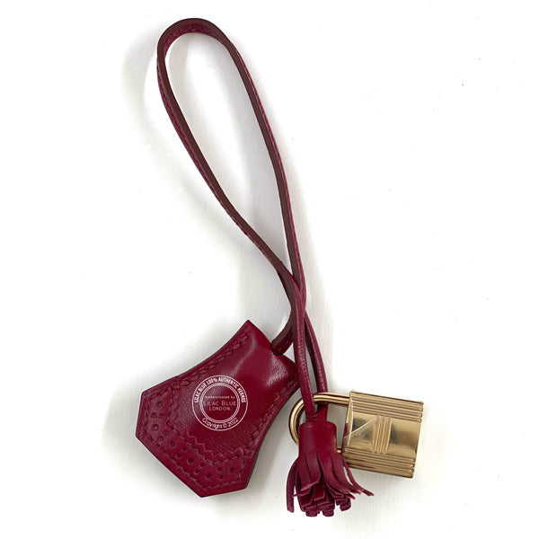 Hermes Birkin 35cm Rubis Ghillies Tadelakt GHW - Preloved