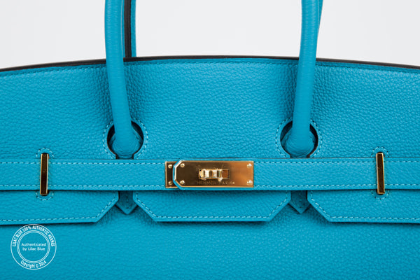 Hermès Birkin 35cm Turquoise Togo GHW