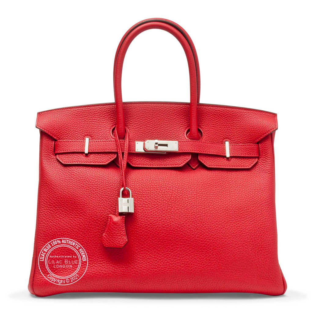 Hermès Birkin 35cm Vermillion Togo PHW