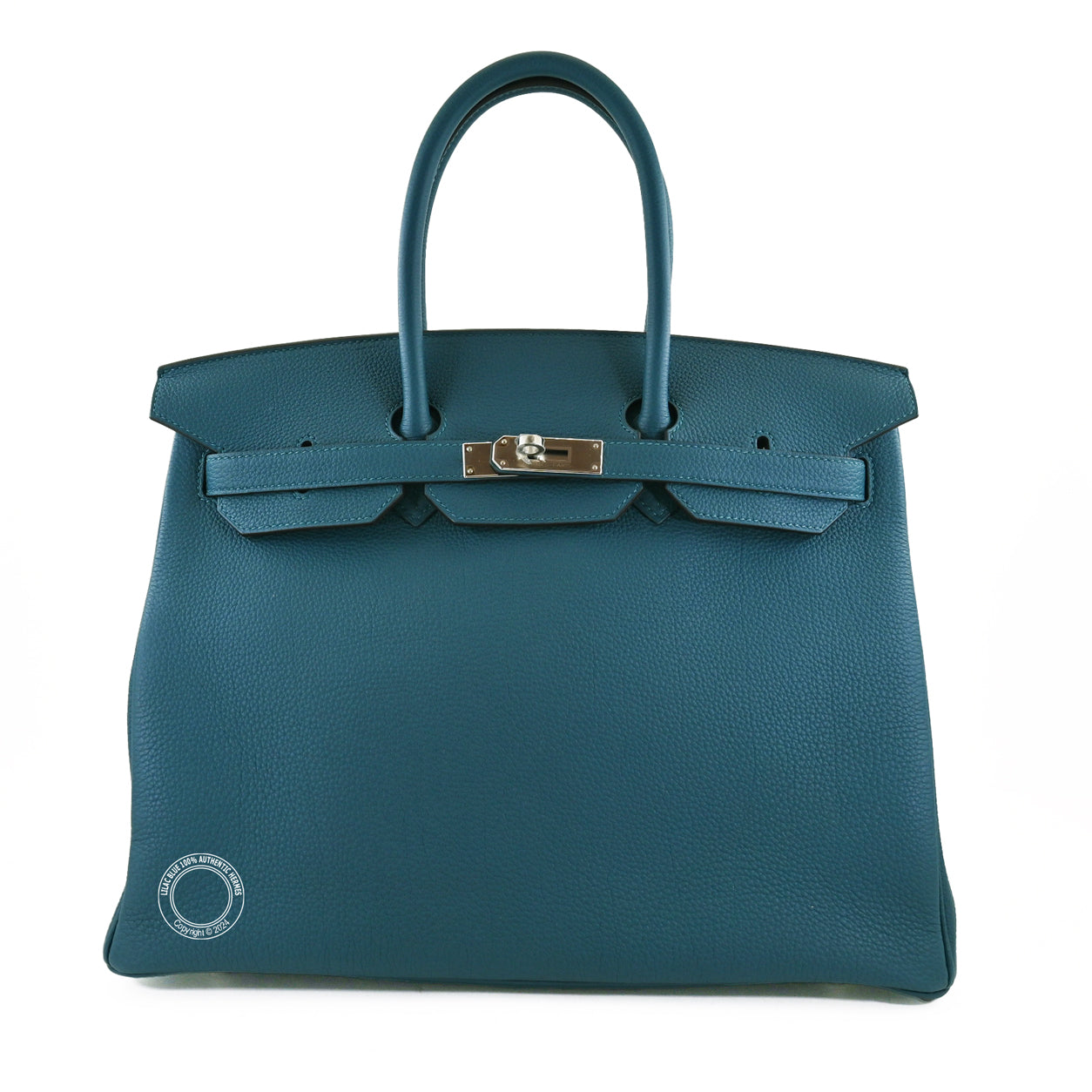 Hermès Birkin 35cm Vert Bosphore Togo PHW