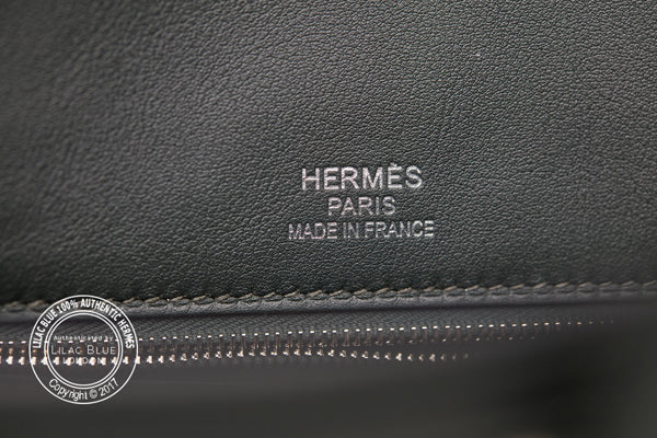 Hermès Birkin 35cm Vert Anglais/Vert Foncé Riga Canvas/Swift PHW