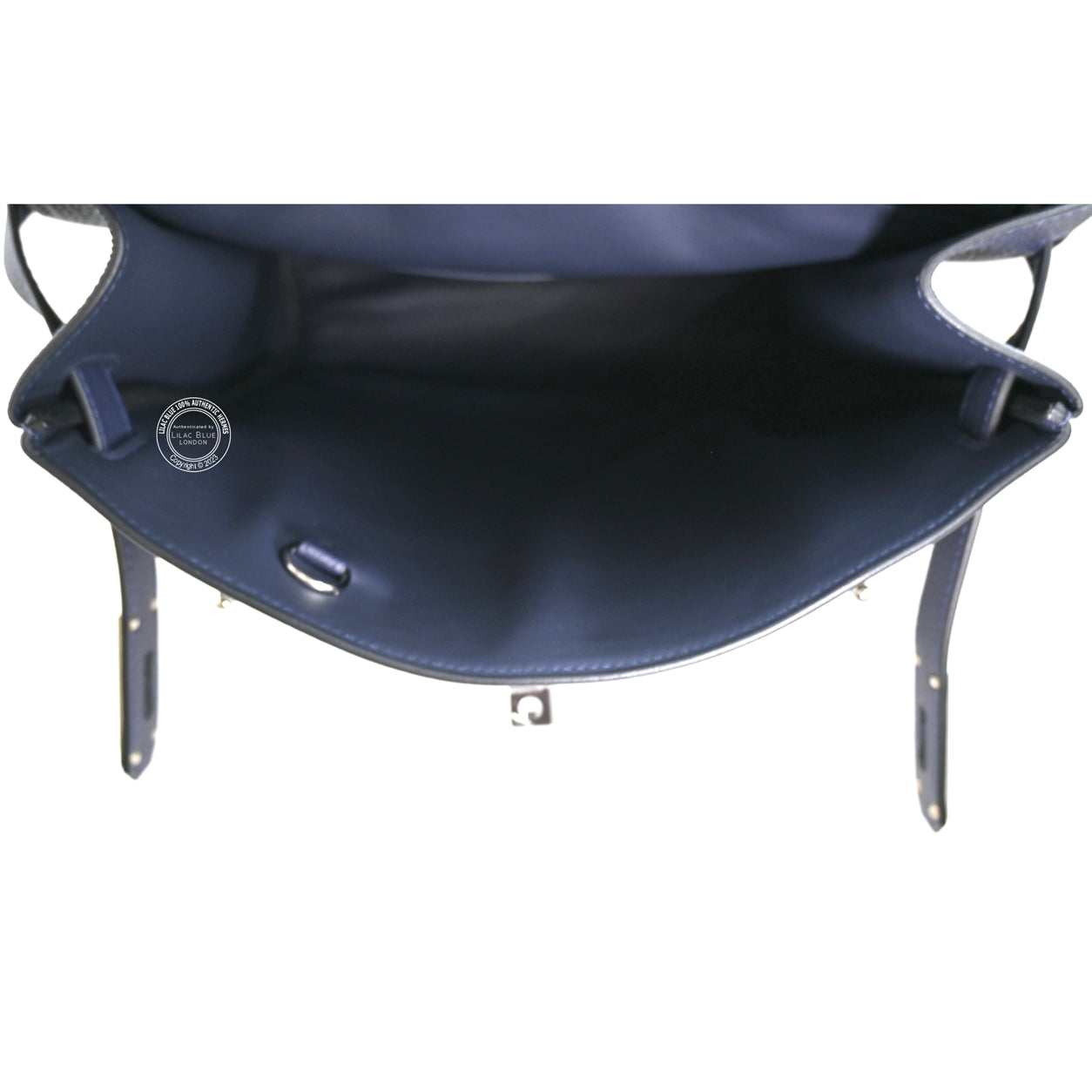 Hermès Hac A Dos 36cm Bleu Nuit Togo PHW