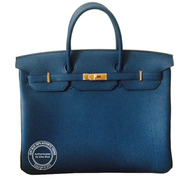 Hermès Birkin 40cm Bleu de Prusse Togo GHW