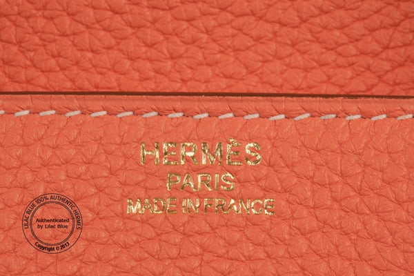 Hermès Birkin 40cm Crevette Togo GHW