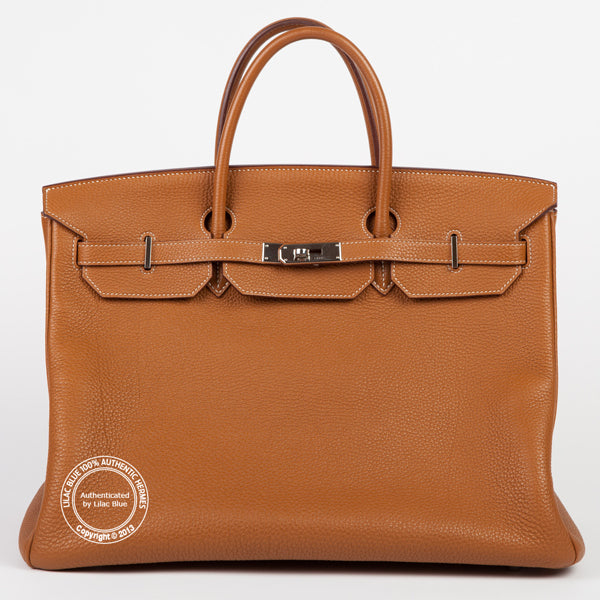 Hermès Birkin 40cm Gold Togo PHW - Preloved