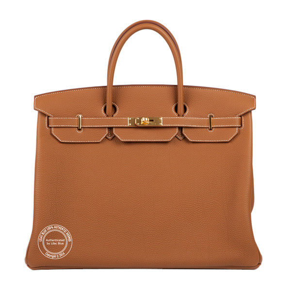Hermès Birkin 40cm Gold Clemence GHW