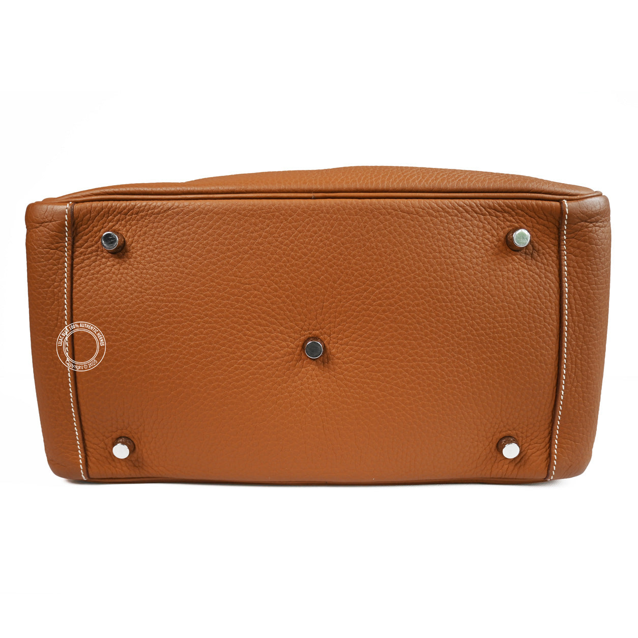Hermès Lindy 34cm Gold Clemence PHW - Preloved