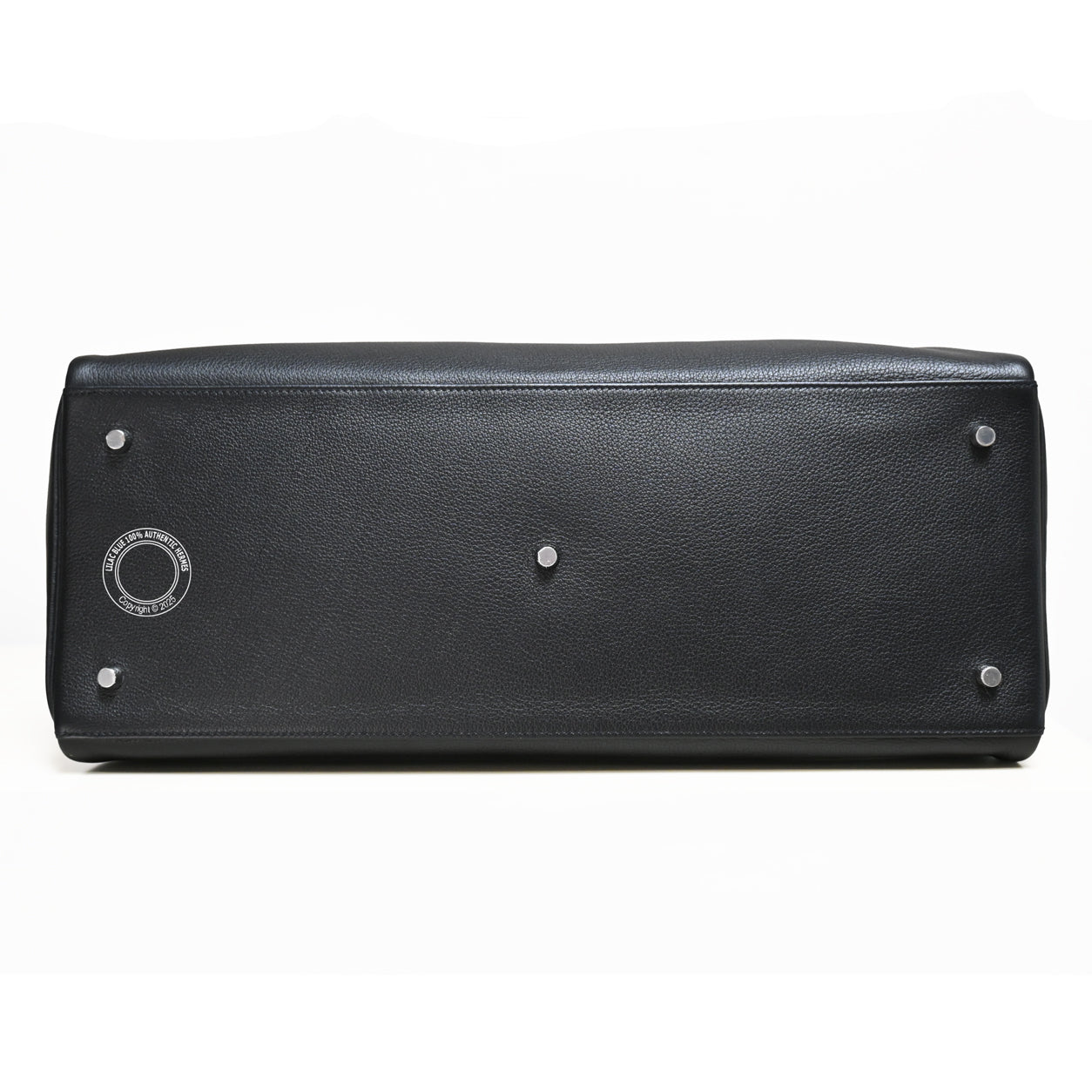 Hermes Kelly 50cm Black Relax Voyage Novillo PHW