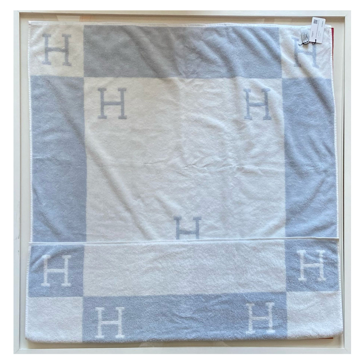 Hermes Avalon Bath Towels Bleu Glacier