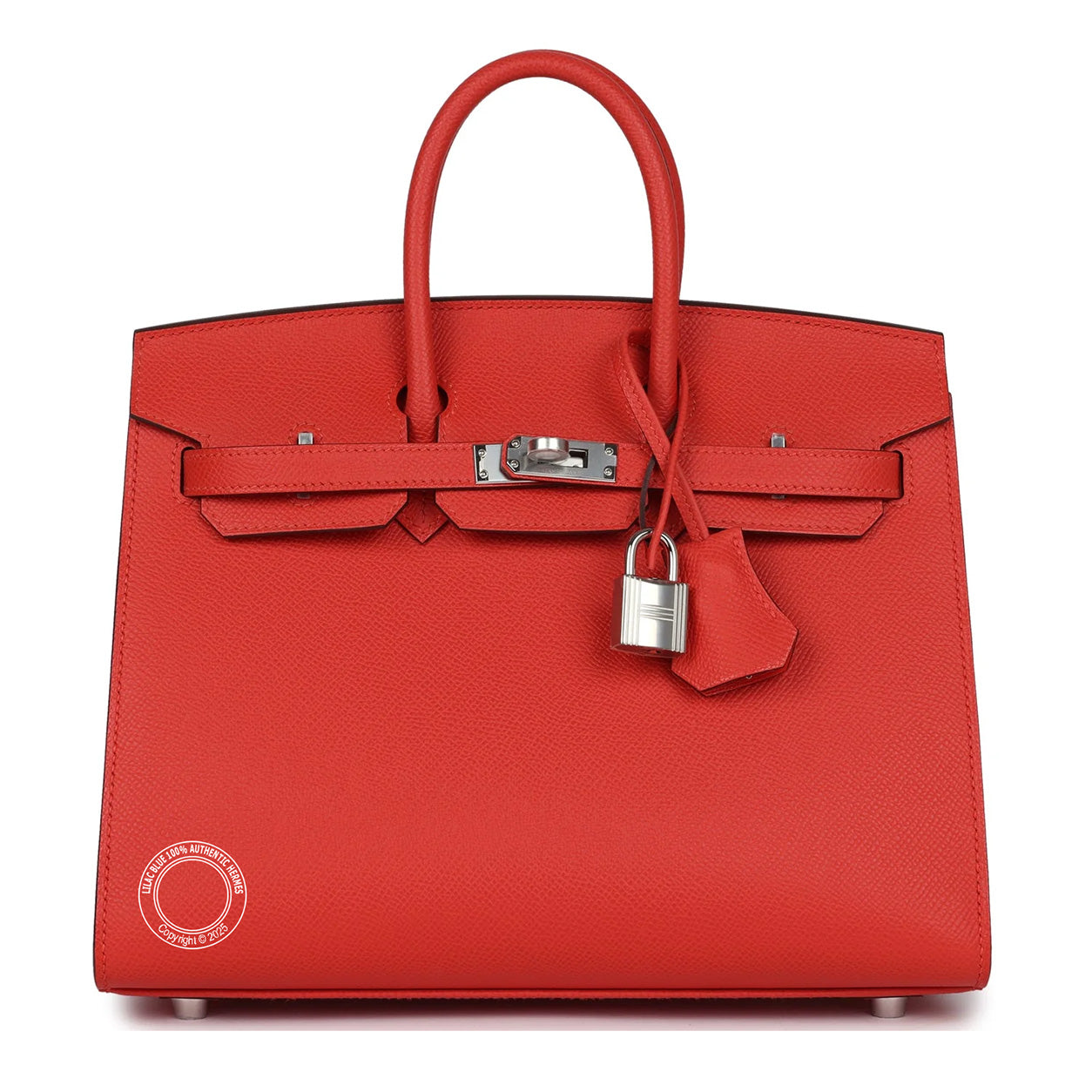 Hermès Birkin 25cm Capucine Sellier Epsom PHW