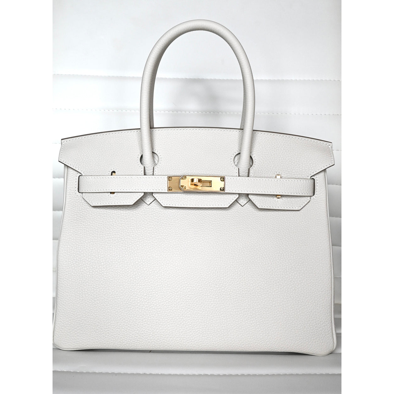 Hermès Birkin 30cm Craie Togo GHW