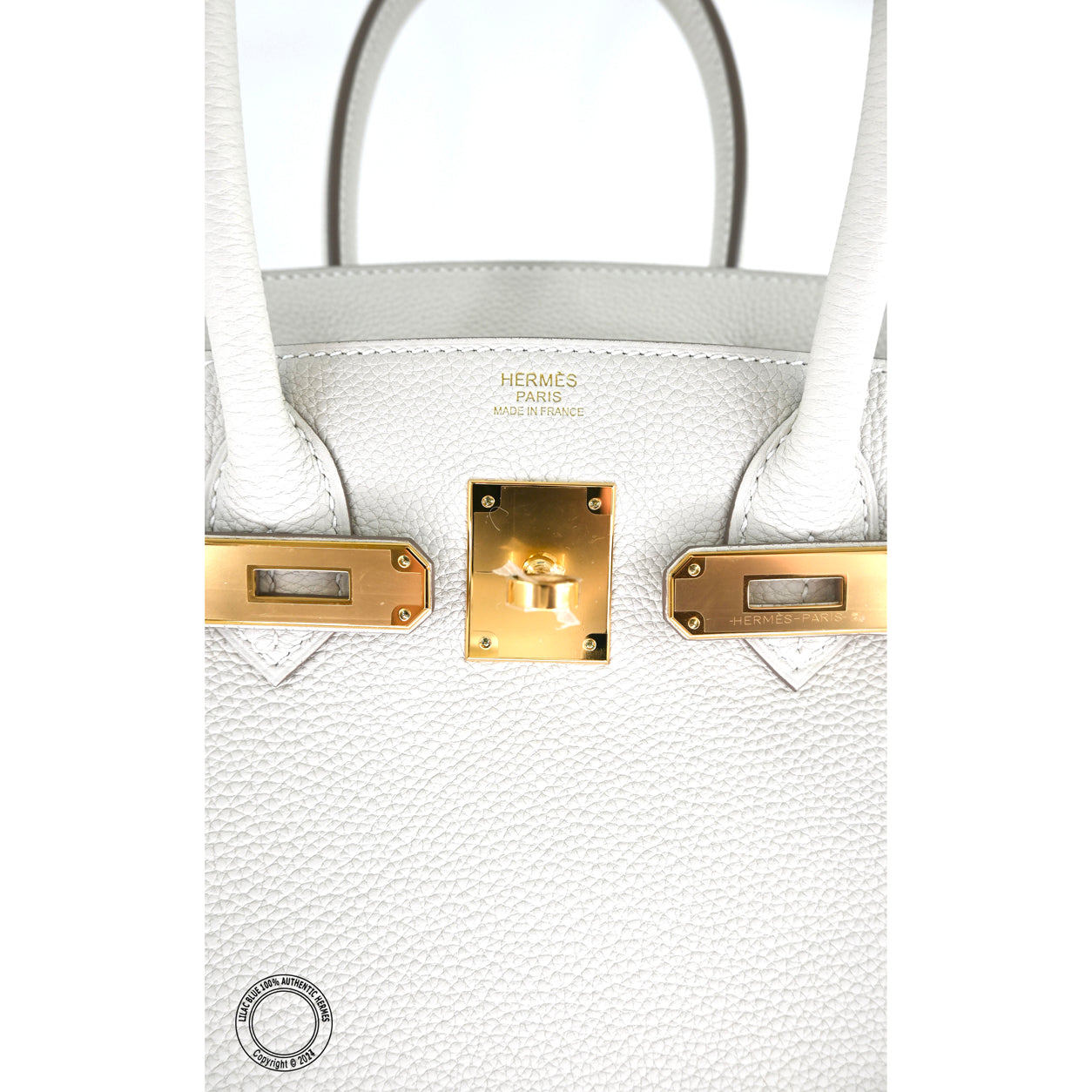 Hermès Birkin 30cm Craie Togo GHW