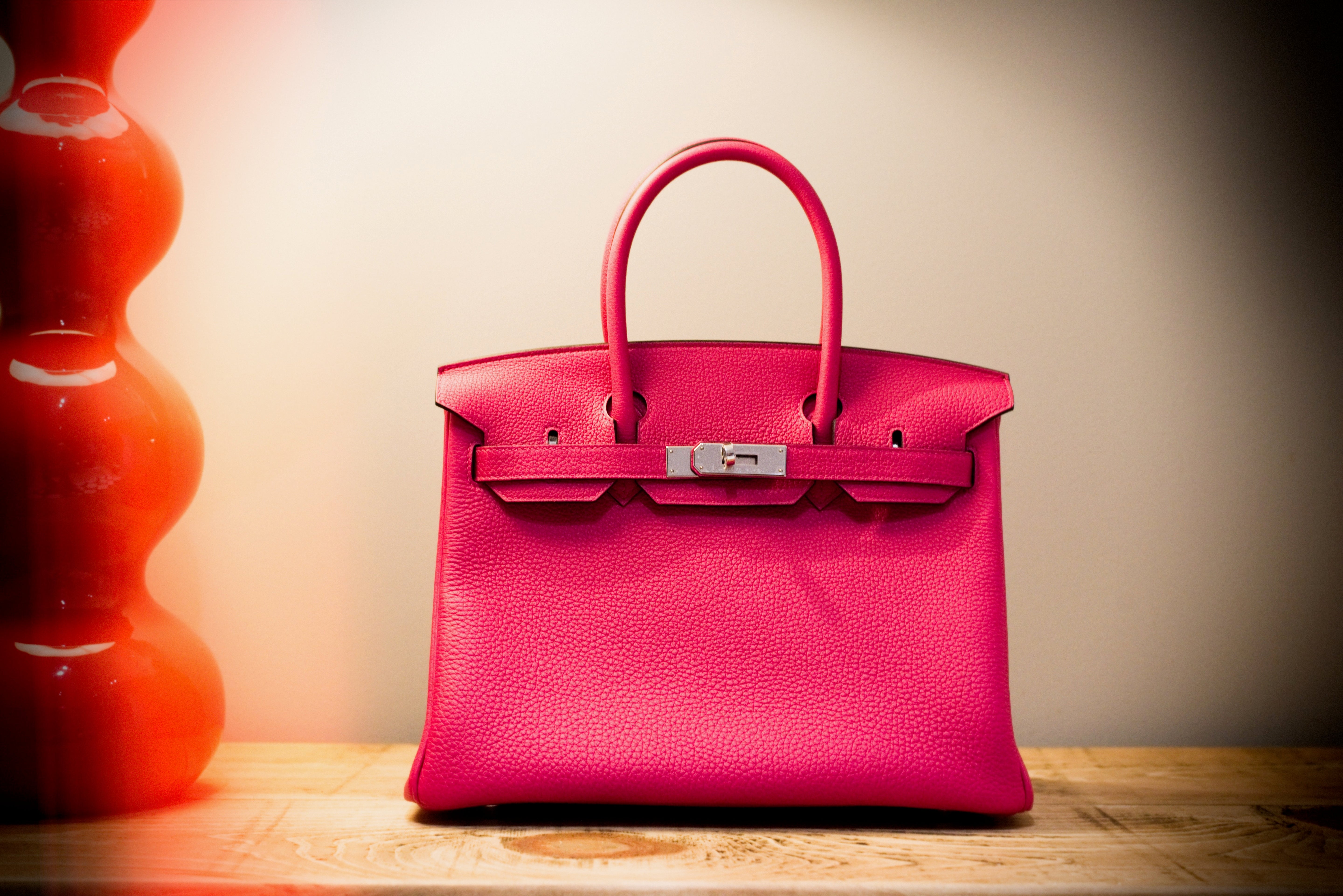 Hermes Birkin 30cm Rose Mexico Togo PHW