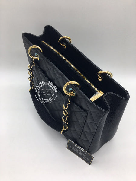 Chanel Grand Shopping Tote Black Caviar Leather GHW - Never Worn