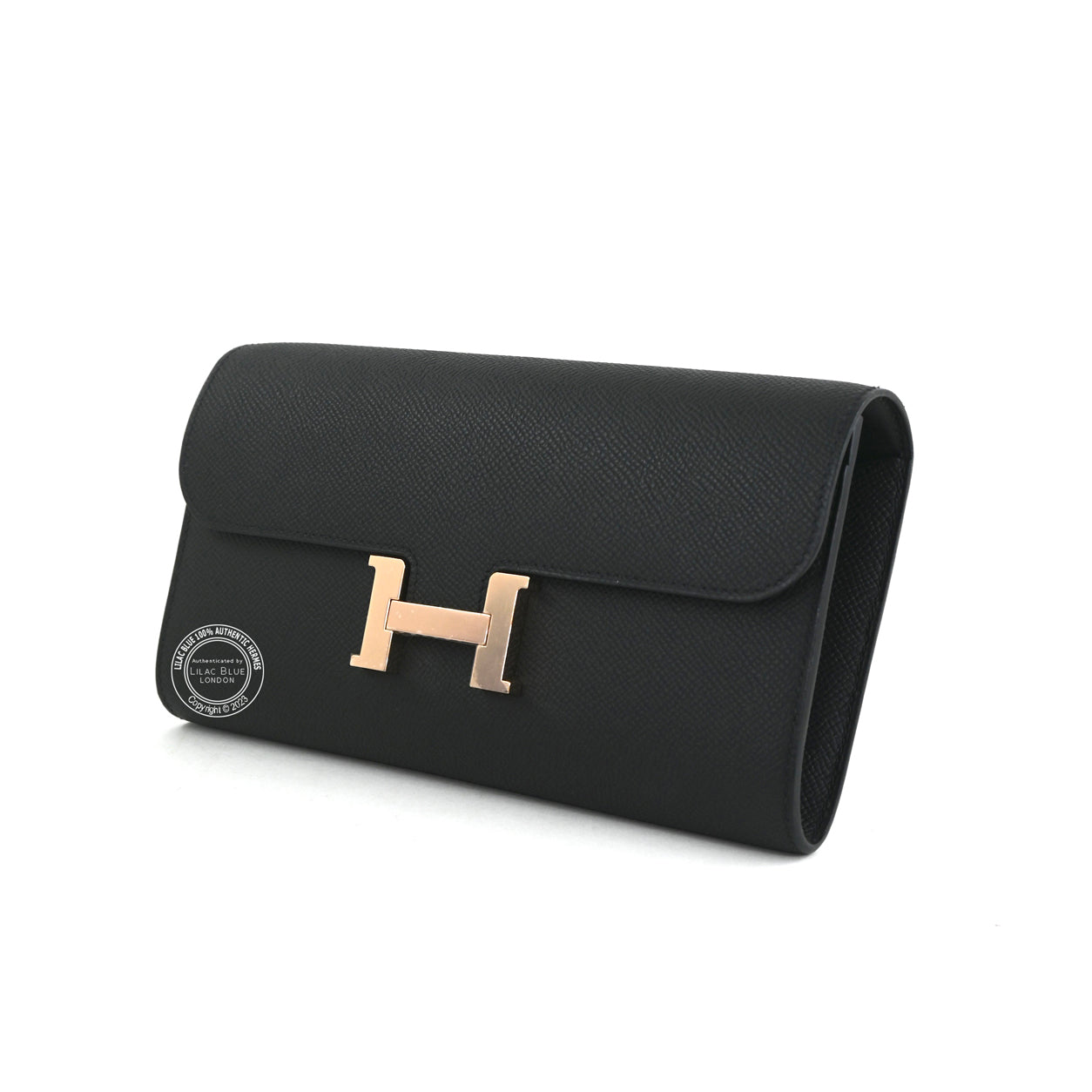 Hermes Constance Wallet To Go Black Epsom RGHW