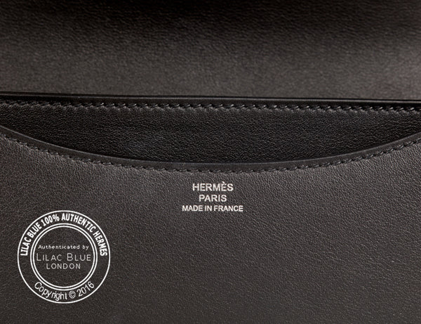 Hermès Constance 18cm Black Swift PHW