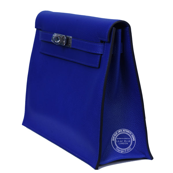 Hermès Kelly Danse Bleu Royal Evercolor PHW