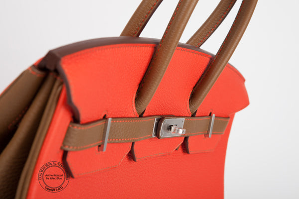 Hermès Birkin 35cm Capucine/Gold HSS Togo PHW