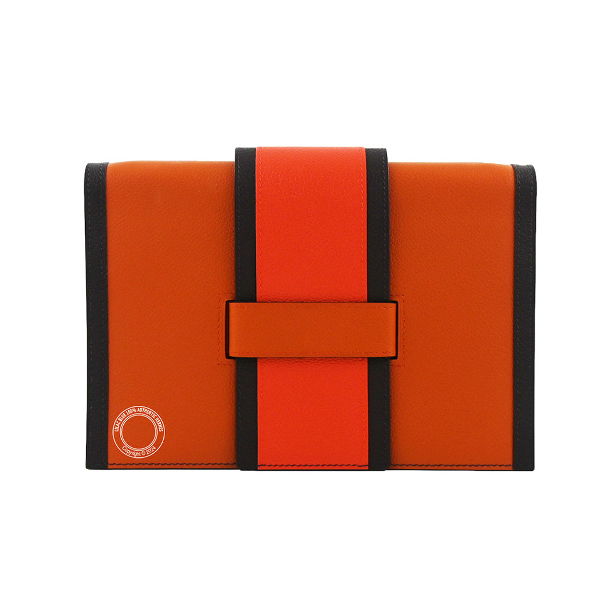 Hermès H Passant 21cm Evercolor Terre Battue/Capucine/Rouge Sellier