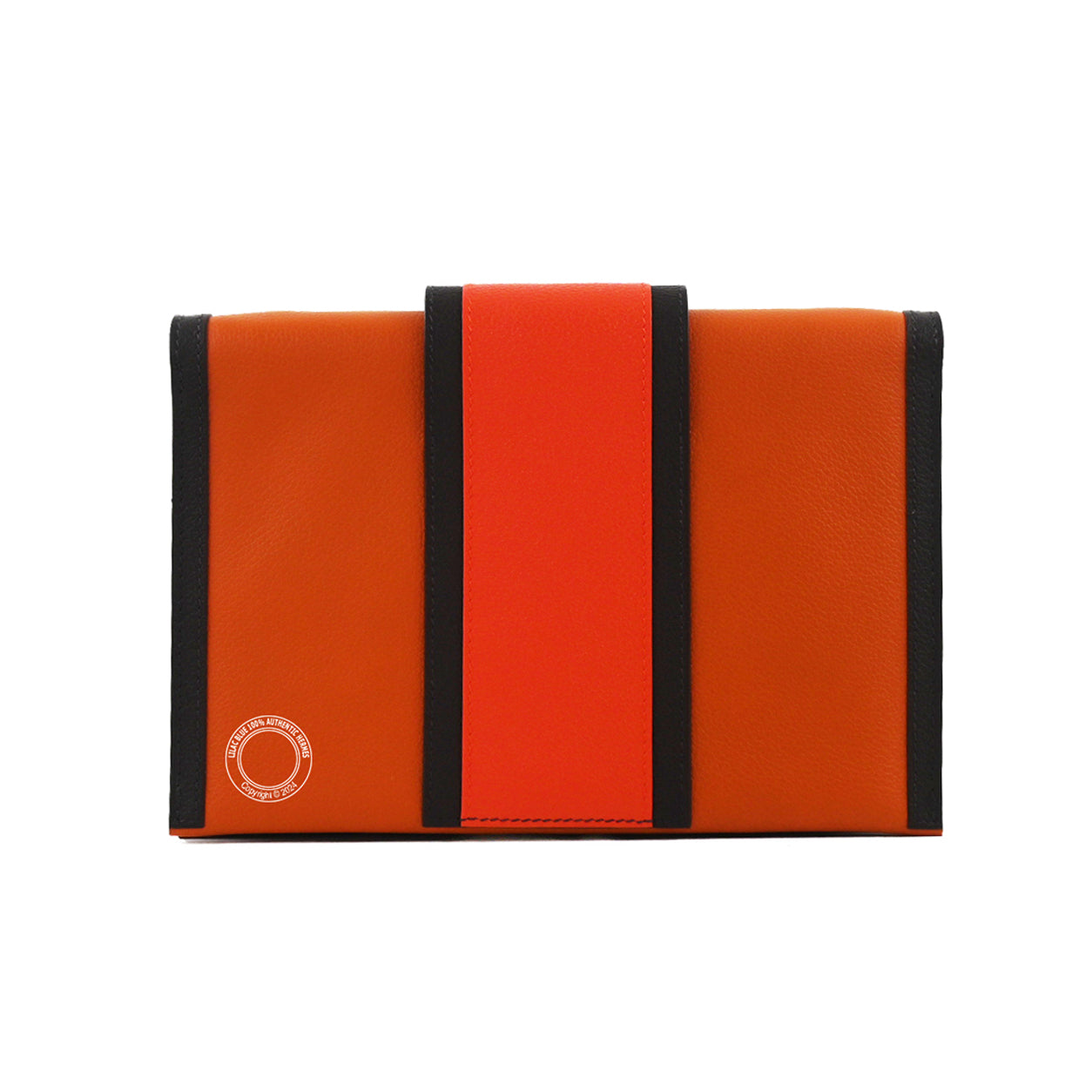 Hermès H Passant 21cm Evercolor Terre Battue/Capucine/Rouge Sellier