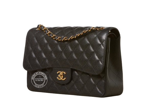 Chanel 2.55 Jumbo in Black - Preloved