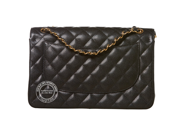 Chanel 2.55 Jumbo in Black - Preloved