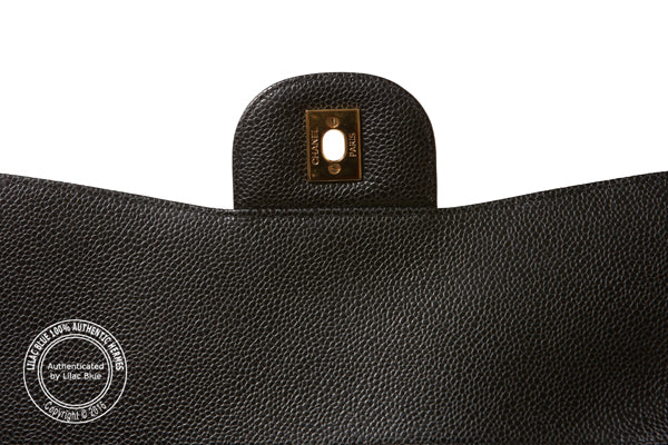 Chanel 2.55 Jumbo in Black - Preloved