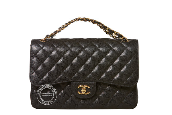 Chanel 2.55 Jumbo in Black - Preloved