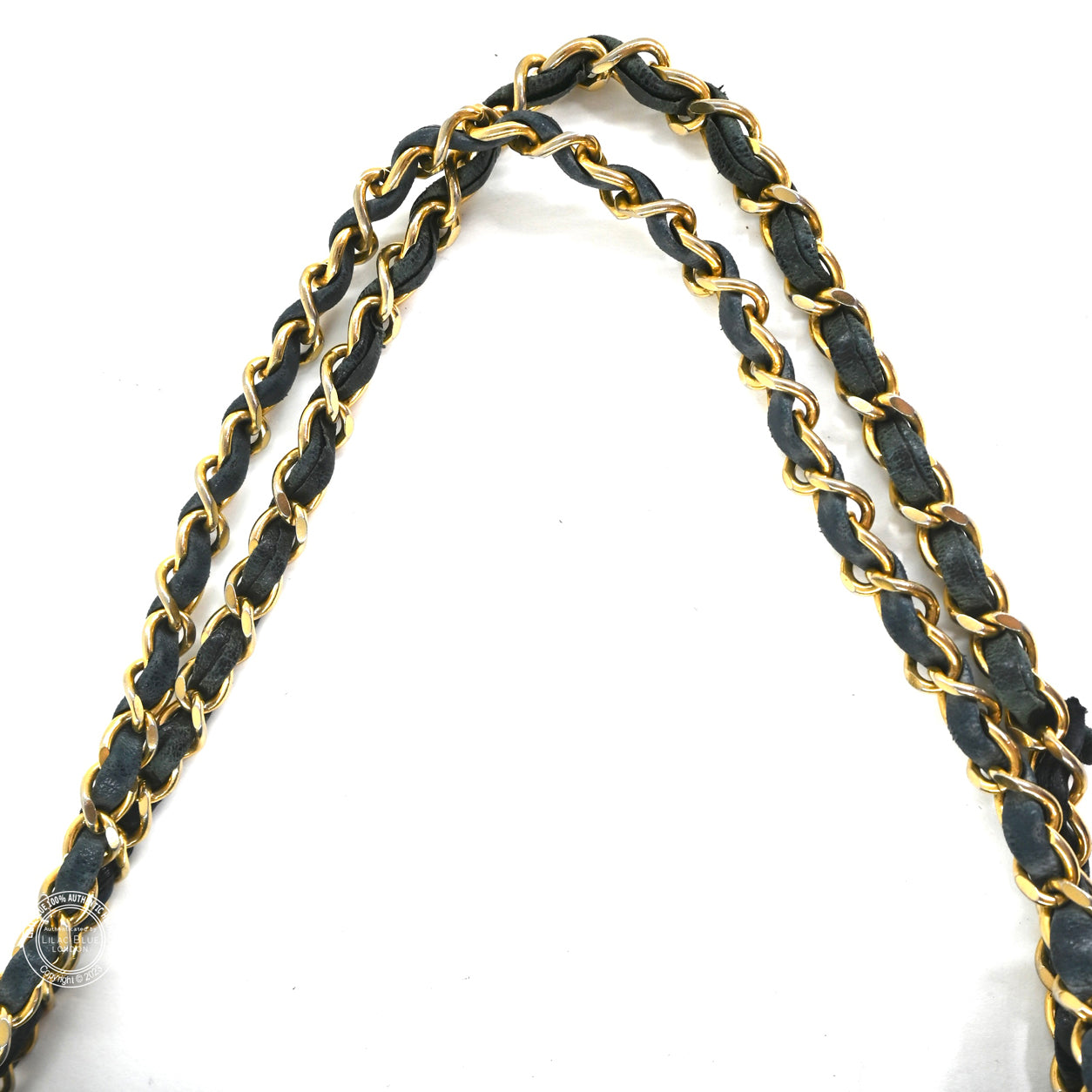 Chanel 2.55 Navy Cloth GHW - Preloved