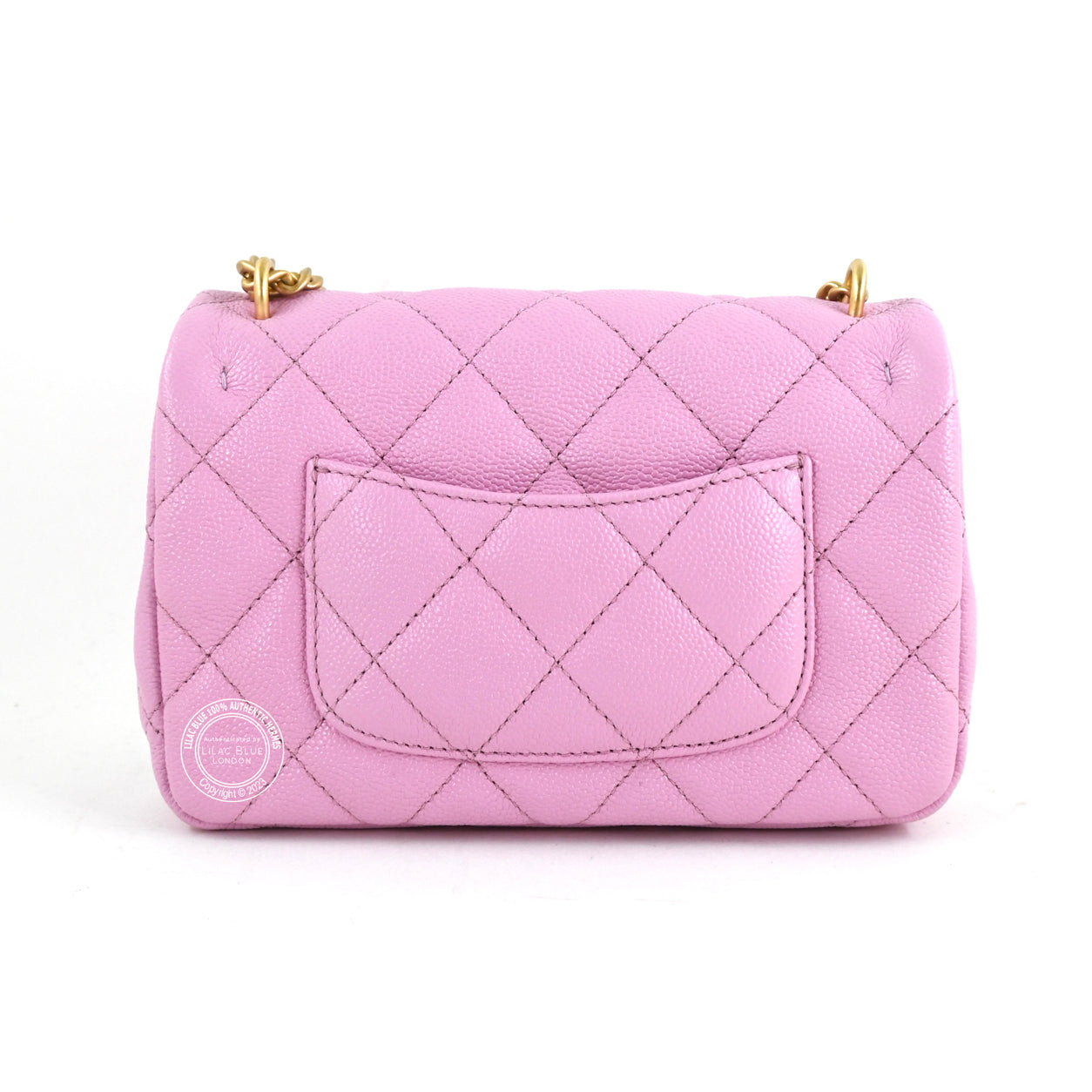 Chanel Sweetheart Mini Flap Pink Caviar BGHW