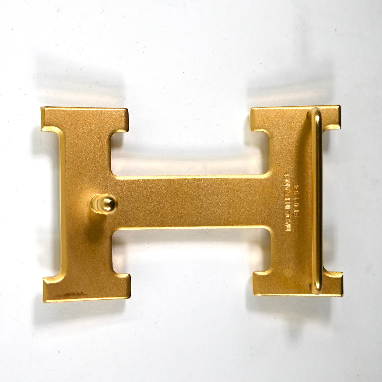 Hermès Constance Belt in Malachite & Blue. Swift & Epsom. Gold - Preloved