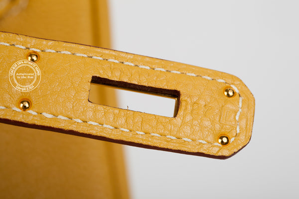 Hermès Birkin 35cm Curry Yellow Togo GHW