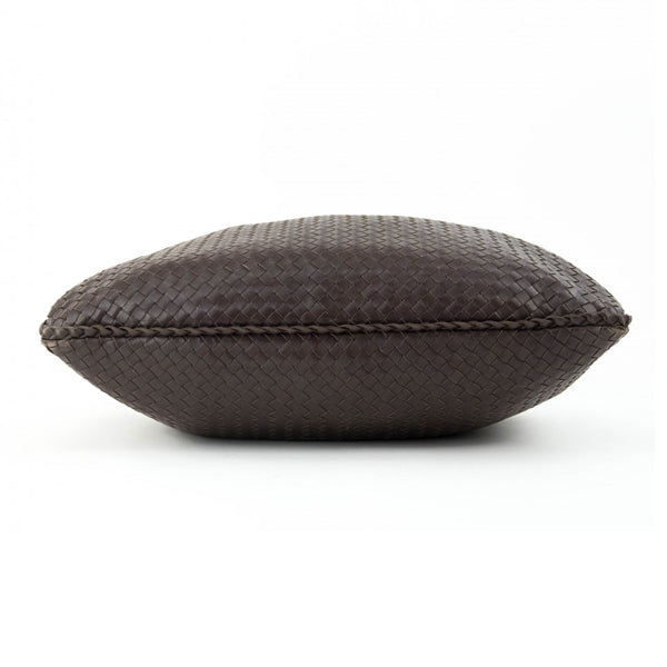 Bottega Maxi Veneta Ebony Intrecciato Nappa - Preloved