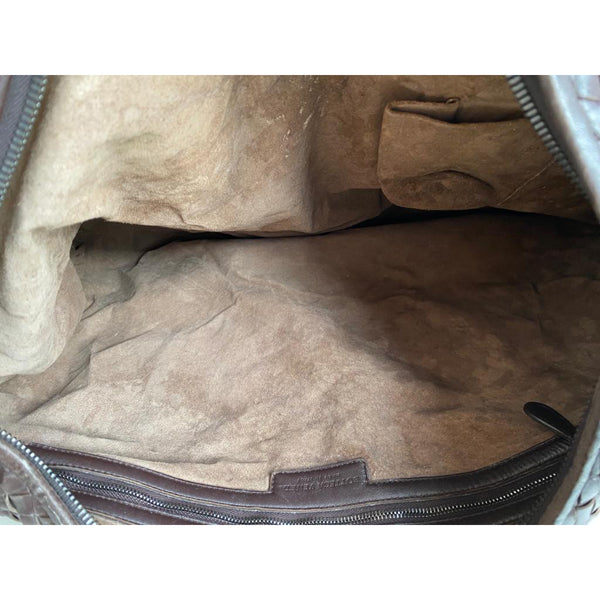 Bottega Maxi Veneta Ebony Intrecciato Nappa - Preloved