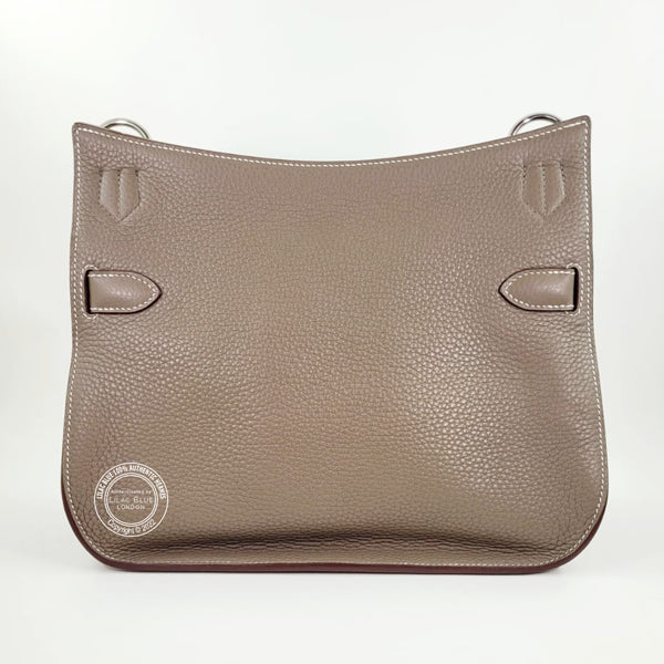 Hermès Jypsiere 31cm Etoupe Togo PHW