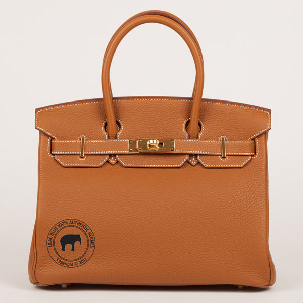 Hermès Birkin 30cm Gold Togo GHW (Copy)